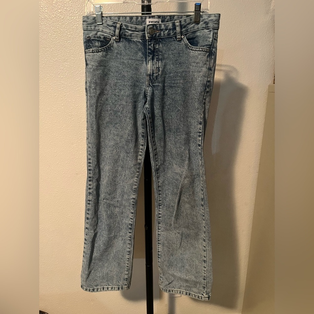 RSQ Light Blue Baggy Jeans Low Rise